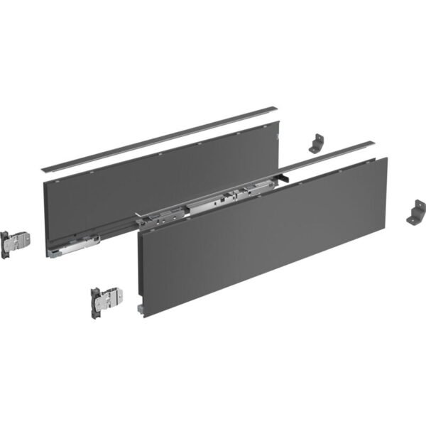 AvanTech YOU Set Zarge Höhe 139 mm, NL 450 mm, anthrazit, links und rechts