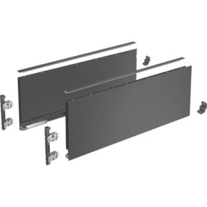 AvanTech YOU Set Zarge Höhe 187 mm, NL 650 mm, anthrazit, links und rechts