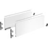 AvanTech YOU Set Zarge Höhe 187 mm, NL 550 mm, weiß, links und rechts