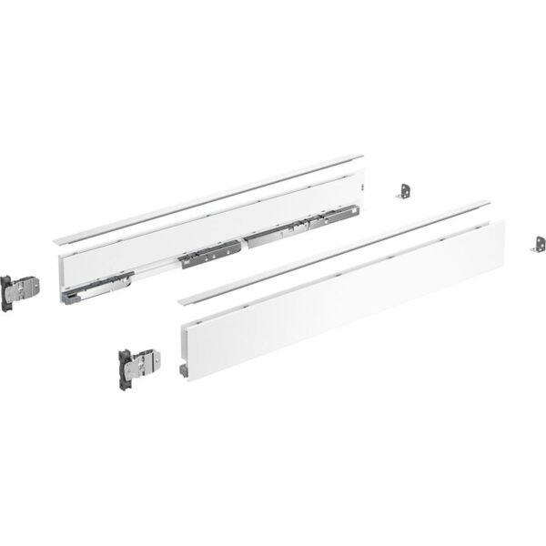 AvanTech YOU Set Zarge Höhe 77 mm, NL 400 mm, weiß, links und rechts