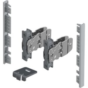AvanTech YOU Frontverbinder 9257611 Silber – Ideal für stabile Schubladenmontage