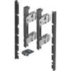 AvanTech YOU Frontverbinder anthrazit 9257621 – langlebig, stabil und modern für Schubladensysteme