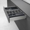 OrgaTray 630, 450 mm, silber