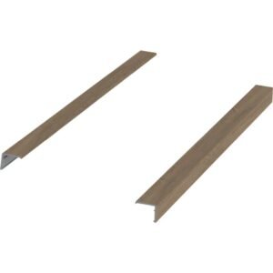 Schubkasten-Dekorprofil, InnoTech Atira, 9240703,Nennl. 470mm, nussbaum