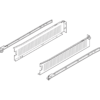 Metabox Teilauszug 400mm C15 Zargenhöhe 86mm, RAL9001 Steckversion