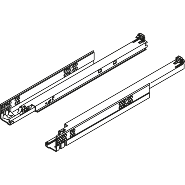Tandem Vollauszug 30kg 500mm Blumotion integriert