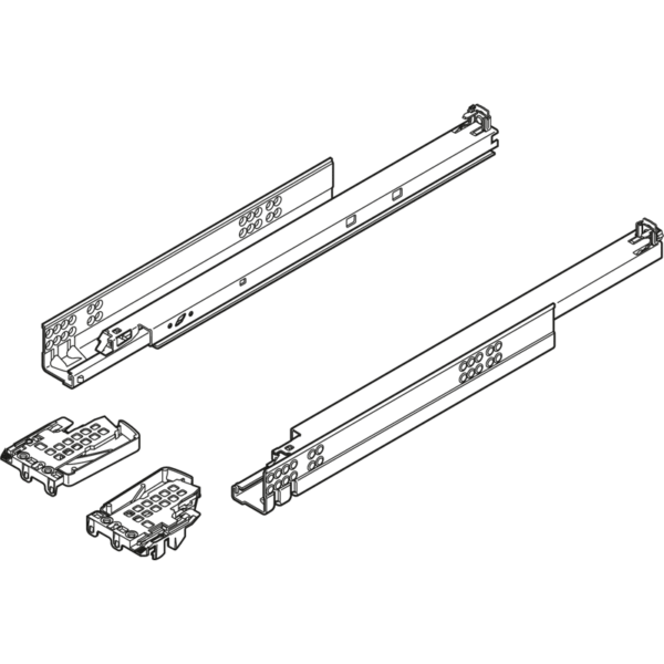 Tandem Vollauszug 30kg 300mm ohne Blumotion