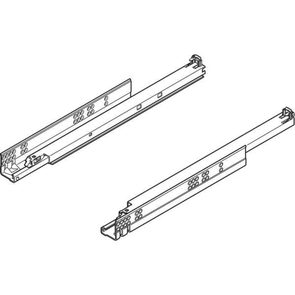 Tandem Vollauszug 30kg 550mm ohne Blumotion