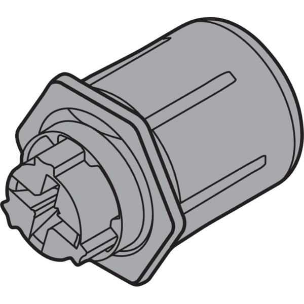 SERVO-DRIVE Distanzpuffer für innenliegende Schubkästen