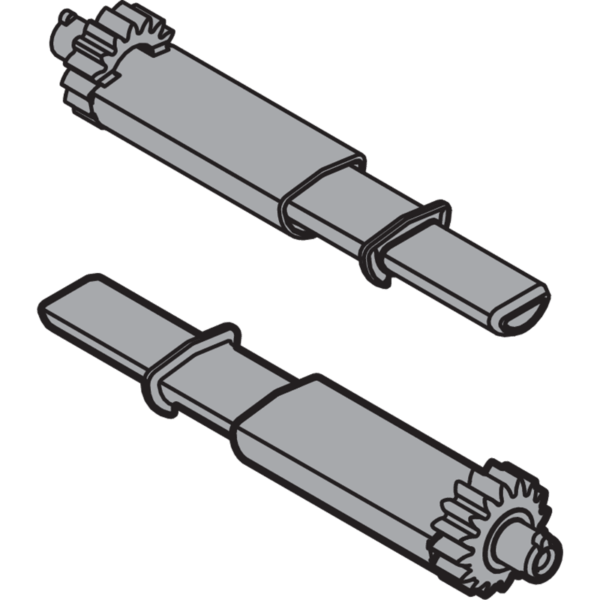IP ON Ritzel (2er-Set) für Tandem-Synchronisierung – Präzisionsritzel aus langlebigem Stahl