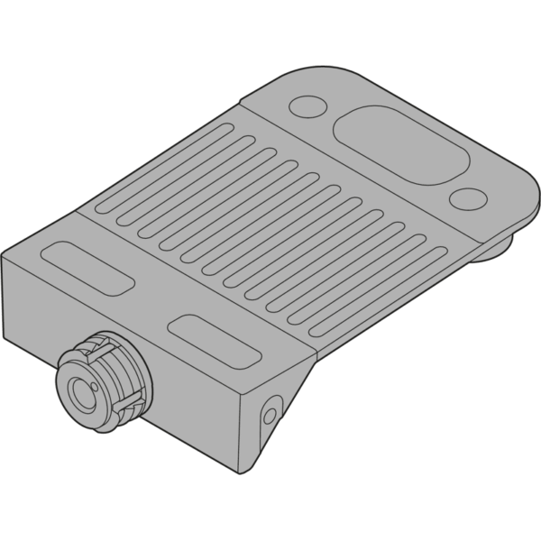 LEGRABOX Front- und Bodenstabilisierung RAL 7037, Befes