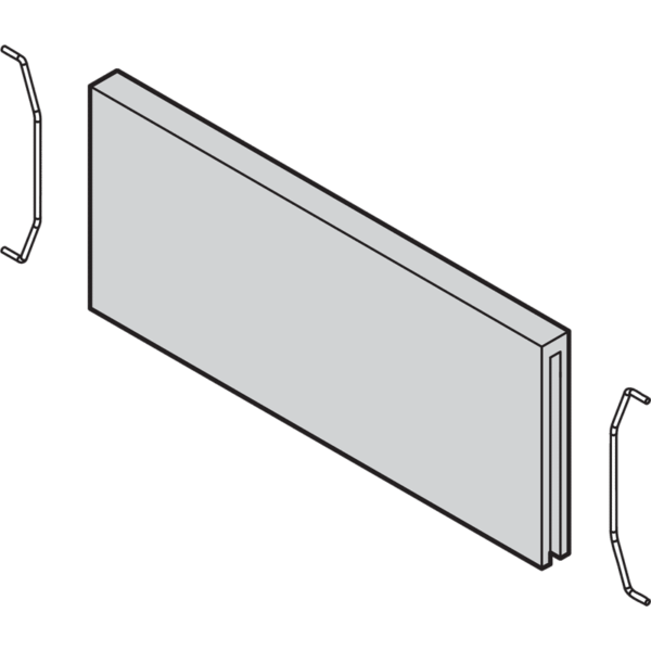 Ambia Line Querteiler LBX B=100mm H=50 Bardolino Eiche