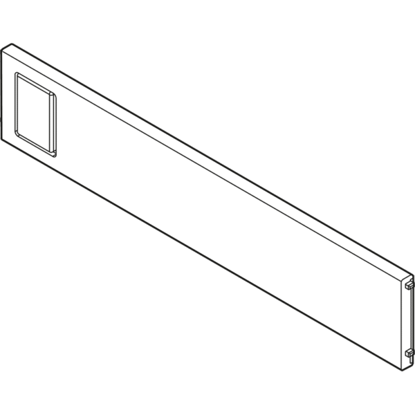 Ambia Line Querteiler LBX B=242mm H=50 Oriongrau