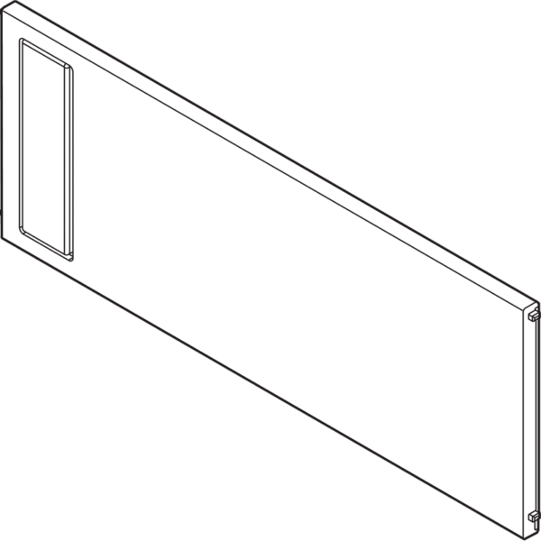 Ambia Line Querteiler LBX B=242mm H=110 Seidenweiß