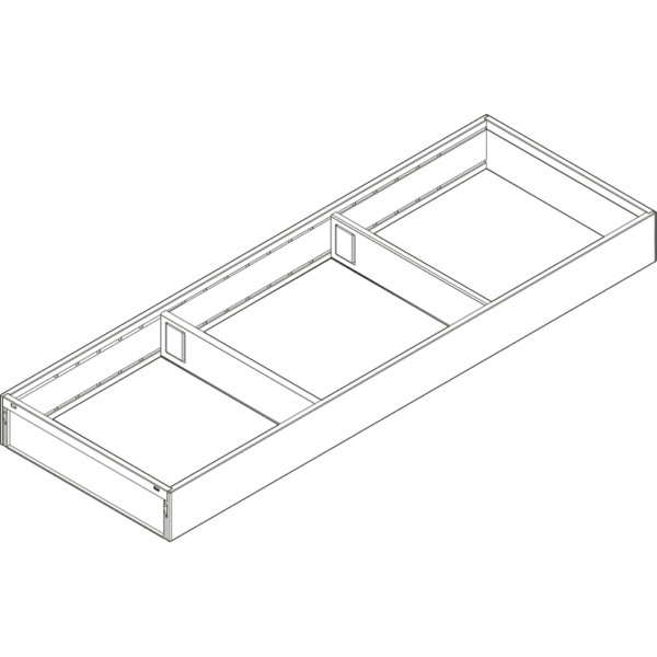 Ambia Line Rahmen LBX NL 650 B=200 Oriongrau