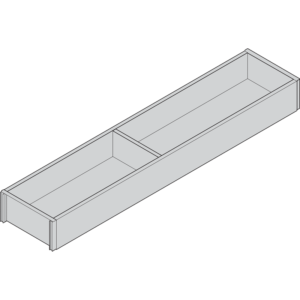 AMBIA-LINE Rahmen für LEGRABOX/MERIVOBOX Schubkasten, Holzdesign, NL=550 mm, Bre
