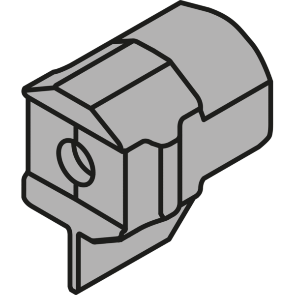 Front-Adapter für Reling bei Alurahmen + Antaro
