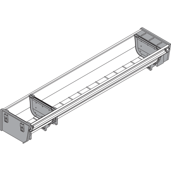ORGA-LINE Schalen-Set für TBX Schubkasten NL=500mm, Breite=103mm