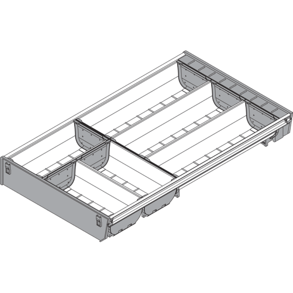 ORGA-LINE Schalen-Set für TBX Schubkasten NL=500mm, Breite=280mm