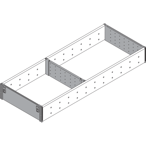 ORGA-LINE Facheinteilung für TBX NL 500mm, Breite 194mm