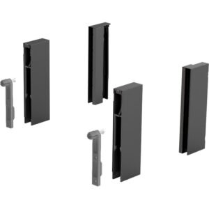 Hettich 9122979 Schubk.-Designelementadapter ArciTech mit Frontbefestigung anthrazit