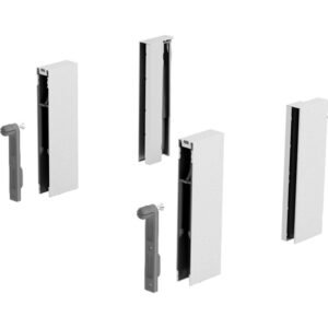 Hettich 9122980 Schubkasten-Designelementadapter ArciTech mit Frontbefestigung weiß