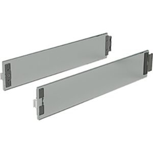 Hettich 9282676 ArciTech DesignSide Glas 400 mm (186/94, 218/126) links / rechts grau