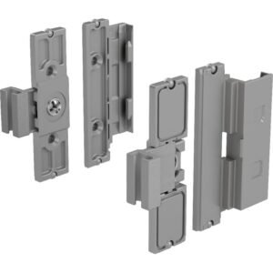 Hettich 9122998 Schubkasten Designelementverbinder ArciTech Kunststoff grau