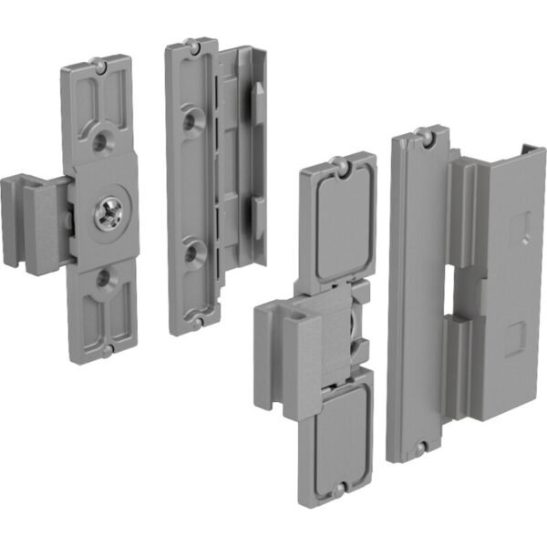 Hettich 9122998 Schubkasten Designelementverbinder ArciTech Kunststoff grau