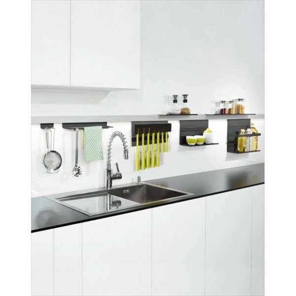 Nischensystem-Messerhalter, magnetisch, Linero MosaiQ, 9207606, graphitschwarz