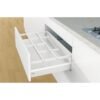 Schubkasten-Querreling, OrgaStore 400, 9182714,L 2000mm, weiß pulverbeschichtet