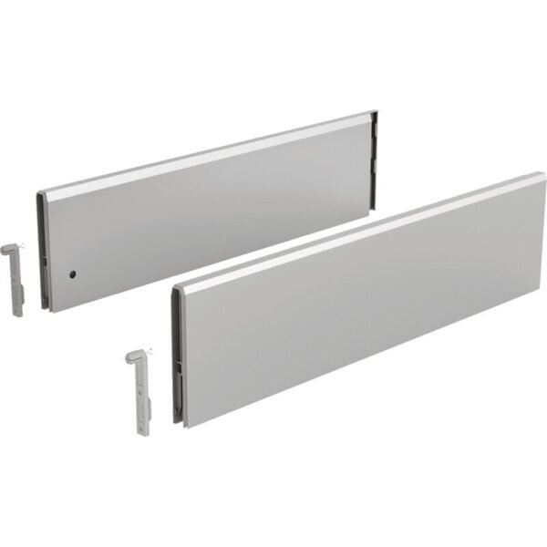 Schubkast.-Designelement,ArciTech,9122969,NL650mm,Stahl silber pulverbeschichtet