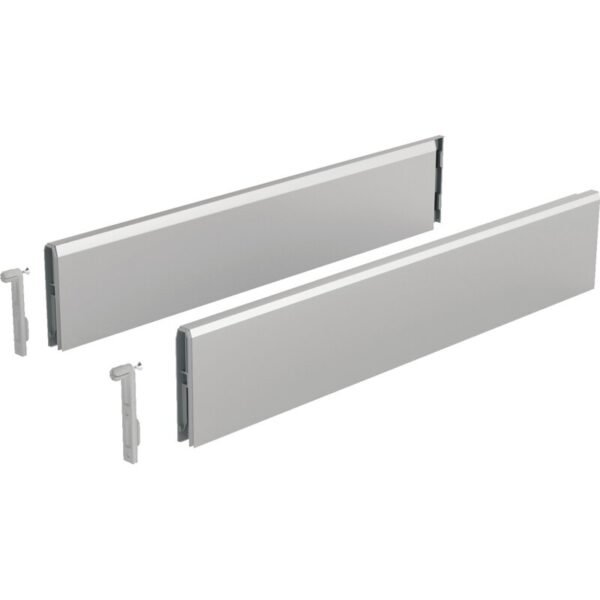 Schubkast.-Designelement,ArciTech,9122912,NL400mm,Stahl silber pulverbeschichtet