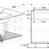 Einbau-Backofen-Set (HBD474FH83) HBA271BB3 + PIE84KBB5E, Einbau-Backofen, Induktionskochfeld