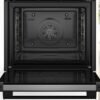 Einbau-Backofen-Set, HBA271BB3 + PVS811B16E, Einbau-Backofen, Kochfeld mit Dunstabzug (Induktion)