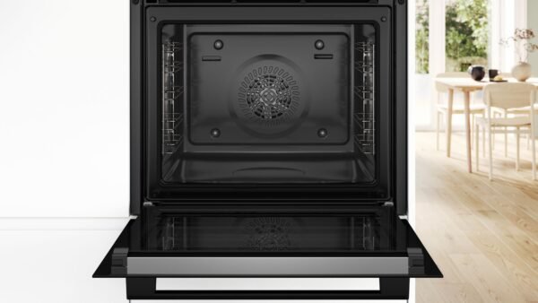 Einbau-Backofen-Set, HBA271BB3 + PVS811B16E, Einbau-Backofen, Kochfeld mit Dunstabzug (Induktion)