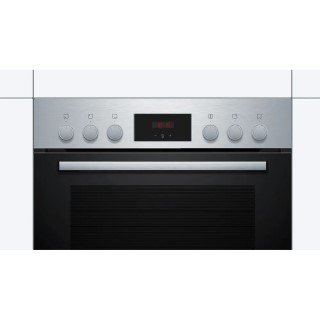 Bosch EPH21SK1 Einbau-Herd-Set Einbau-Herd, Elektro-Kochfeld (Enthält HEF113BS1, NKN64RGA2E)