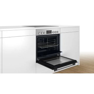 Bosch EPH21SK1 Einbau-Herd-Set Einbau-Herd, Elektro-Kochfeld (Enthält HEF113BS1, NKN64RGA2E)