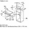 Montageanleitung für den Bosch Serie 4 Einbau-Backofen HBA4710B0: Kreaktivmoebel