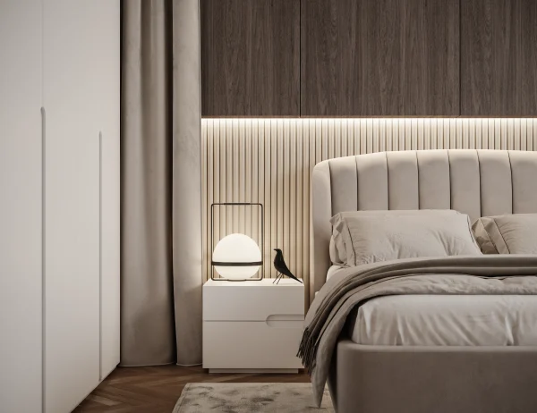 Polyster-Bett-Milano