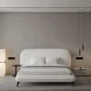 Polyster Bett-Cloud 1600x2000 mit integriertem Bettkasten, modernes Doppelbett in zeitlosem Design mit praktischem Stauraum.