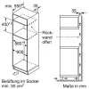 BOSCH Serie 6 Einbau Mikrowelle 60 x 45 cm CMA585GB1