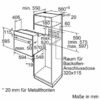 Bosch HBD231BR80 Einbau-Backofen-Set Einbau-Backofen, Induktionskochfeld (HBF133BR0, PIE811BB5E)