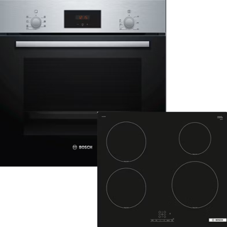 Bosch HBD231BR60 Einbau-Backofen-Set mit Induktionskochfeld HBF133BR0 und PUE61RBB6E. Kreaktivmoebel, Kreativ möbel.