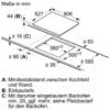 Elektro-Kochfeld mit stabilem Edelstahlrahmen, präziser Passform und einfacher Integration in moderne Küchenarbeitsplatten.