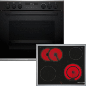 Bosch HBD230CR63 Einbau-Backofen-Set mit Elektro-Kochfeld. Kreaktivmoebel, Kreativ möbel.