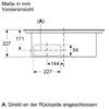 BOSCH Kochfeld Dunstabzug Serie 4 (Induktion), 60 cm