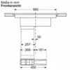 BOSCH Kochfeld Dunstabzug Serie 4 (Induktion), 60 cm