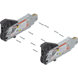 Aventos HF Teleskophebel -Set KH =480-570mm Nickel 20F3200 | 20F3200.01