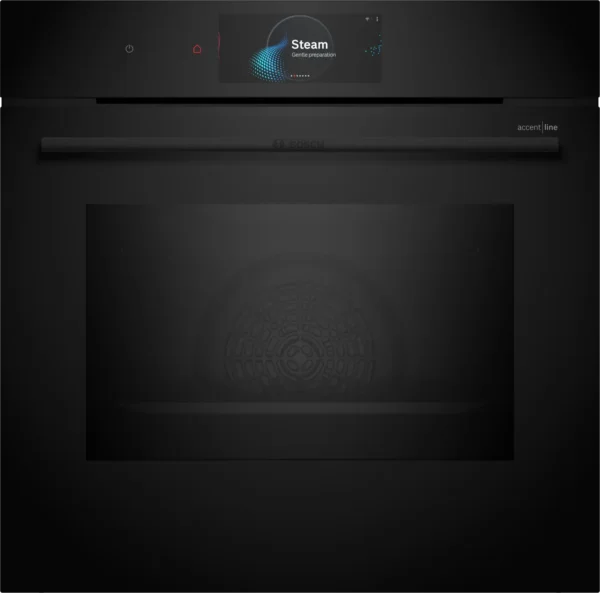Serie 8, Einbau-Dampfbackofen, 60 x 60 cm, Schwarz HSG958ED1